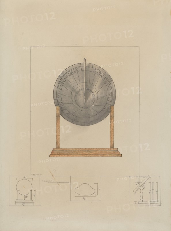 Sun Dial, c. 1936. Creator: Henry Meyers.