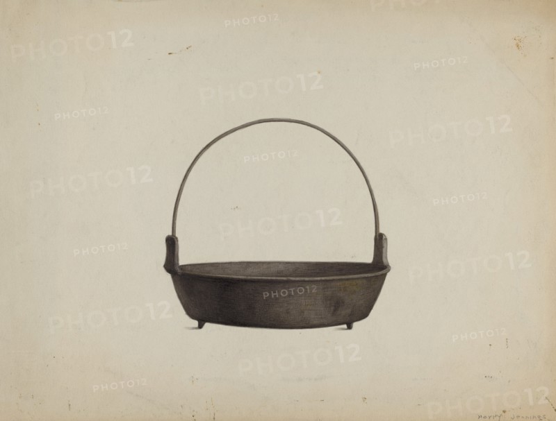 Onion Kettle, c. 1937. Creator: Harry Jennings.