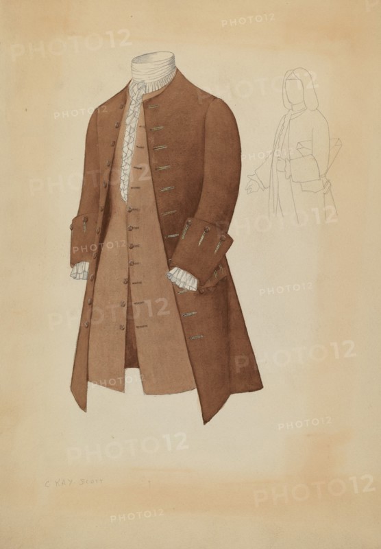 Man's Suit, c. 1937. Creator: Creighton Kay-Scott.