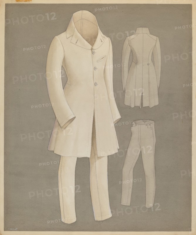 Coat and Trousers, c. 1937. Creator: Creighton Kay-Scott.