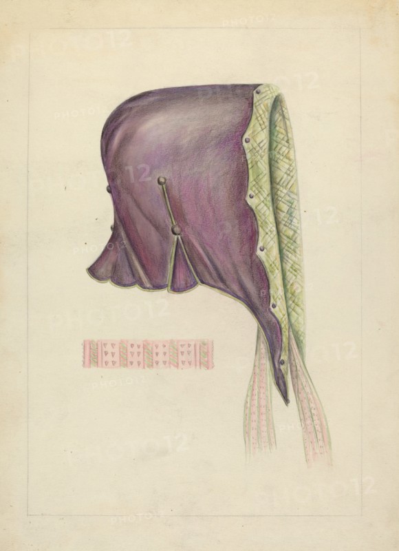 Bonnet, c. 1937. Creator: Fanchon Larzelere.