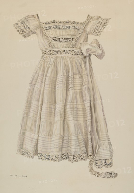 Child's Dress, c. 1937. Creator: Hans Mangelsdorf.