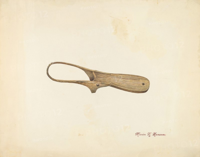 Bootjack, c. 1938. Creator: Marius Hansen.