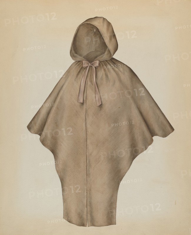 Quaker Cape, c. 1938. Creator: Melita Hofmann.