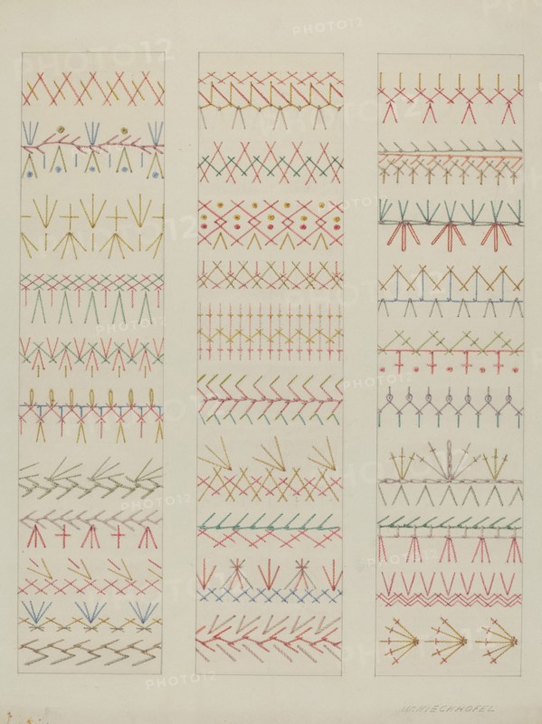 Crazy Quilt, c. 1938. Creator: William Kieckhofel.