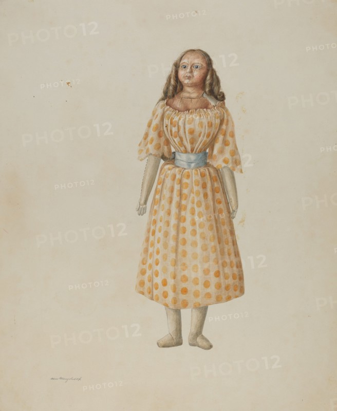 Doll, c. 1938. Creator: Hans Mangelsdorf.