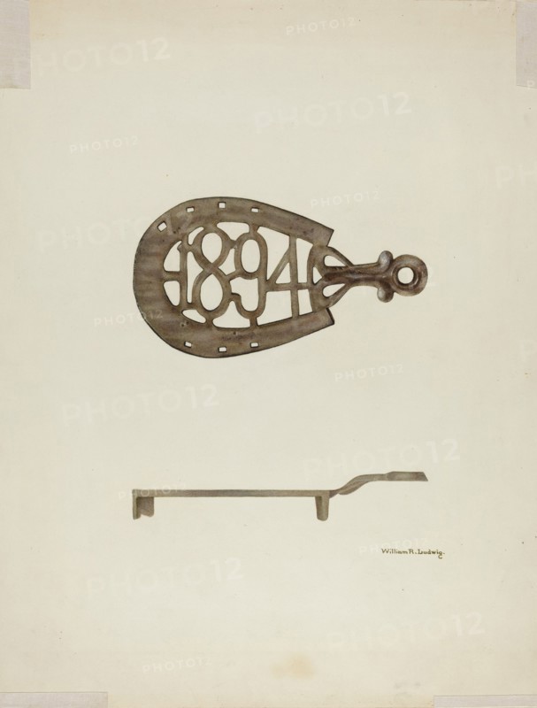 Trivet, c. 1939. Creator: William Ludwig.