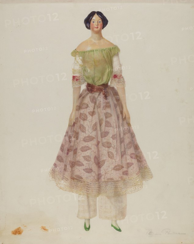 Doll, c. 1939. Creator: Cora Parker.