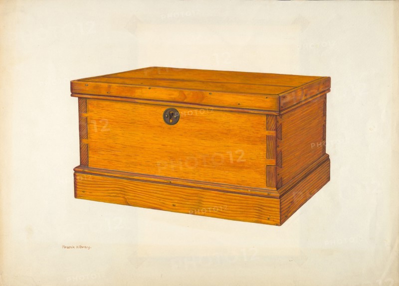Strong Box, c. 1940. Creator: Frank Gray.