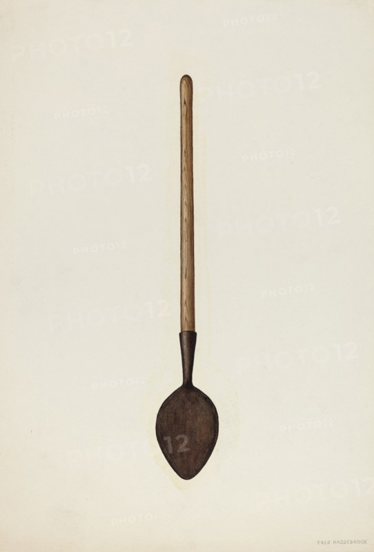 Turpentine Dip Iron, c. 1940. Creator: Fred Hassebrock.