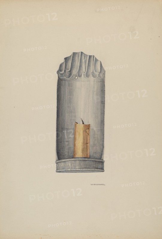 Candle Holder, c. 1940. Creator: William Kieckhofel.