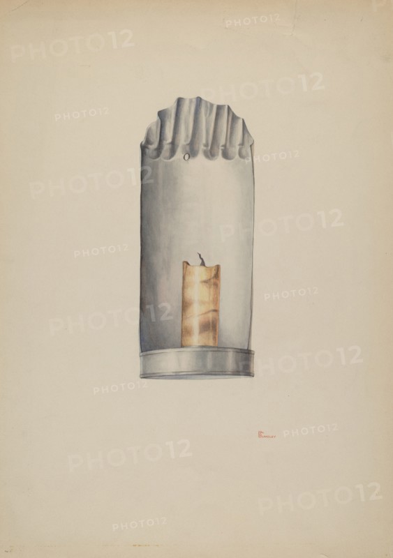 Candle Holder, c. 1940. Creator: William Kieckhofel.