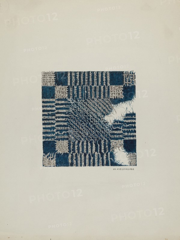 Coverlet (Section of), c. 1940. Creator: William Kieckhofel.