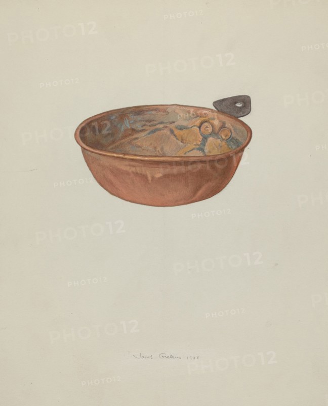 Child's Porringer, 1938. Creator: Jacob Gielens.