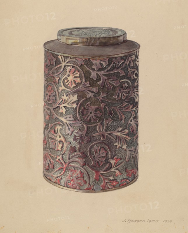 Coffee Can, 1938. Creator: J. Howard Iams.