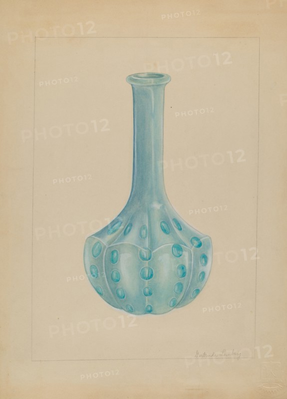 Bottle, 1935/1942. Creator: Gertrude Lemberg.