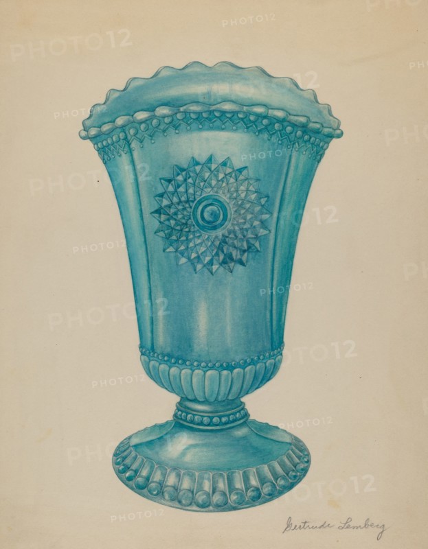 Vase, 1935/1942. Creator: Gertrude Lemberg.