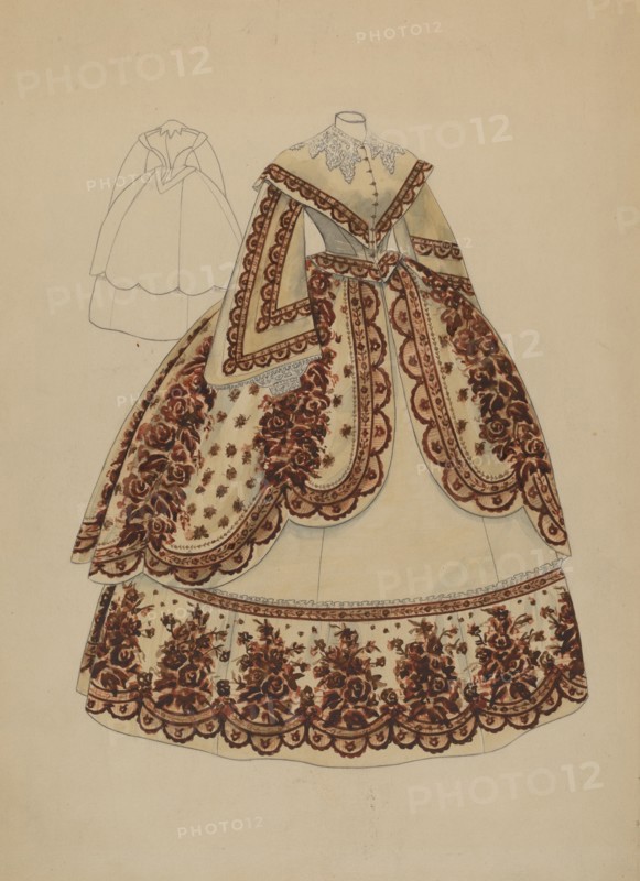 Dress, c. 1936. Creator: Melita Hofmann.