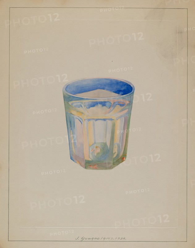 Glass, c. 1936. Creator: J. Howard Iams.