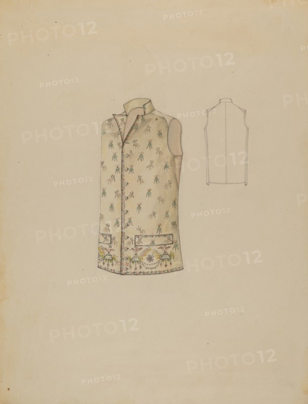 Waistcoat, c. 1936. Creator: Rosalia Lane.