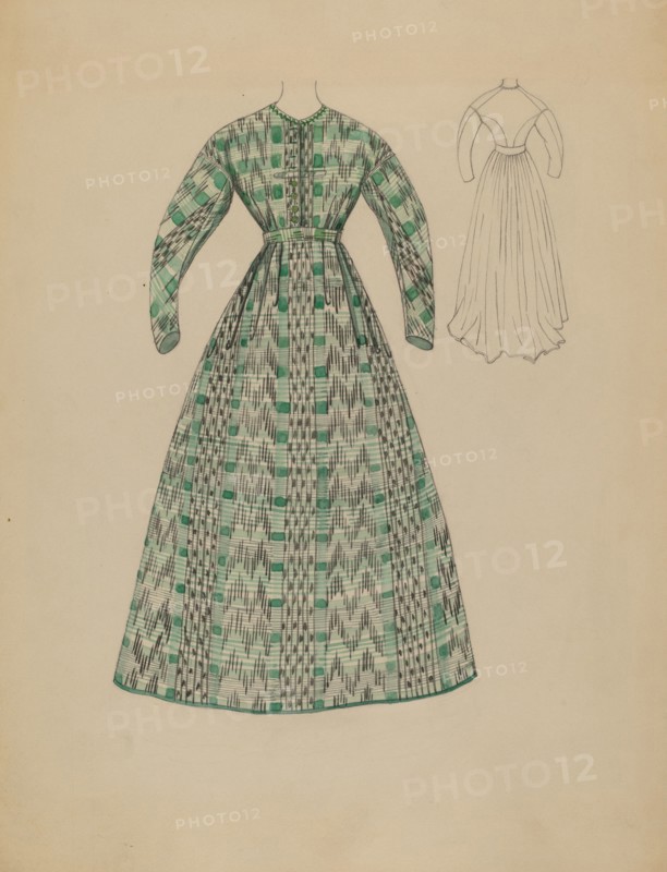 Dress, c. 1936. Creator: Rosalia Lane.