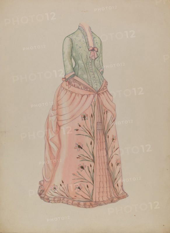 Dress, c. 1936. Creator: Marie Mitchell.