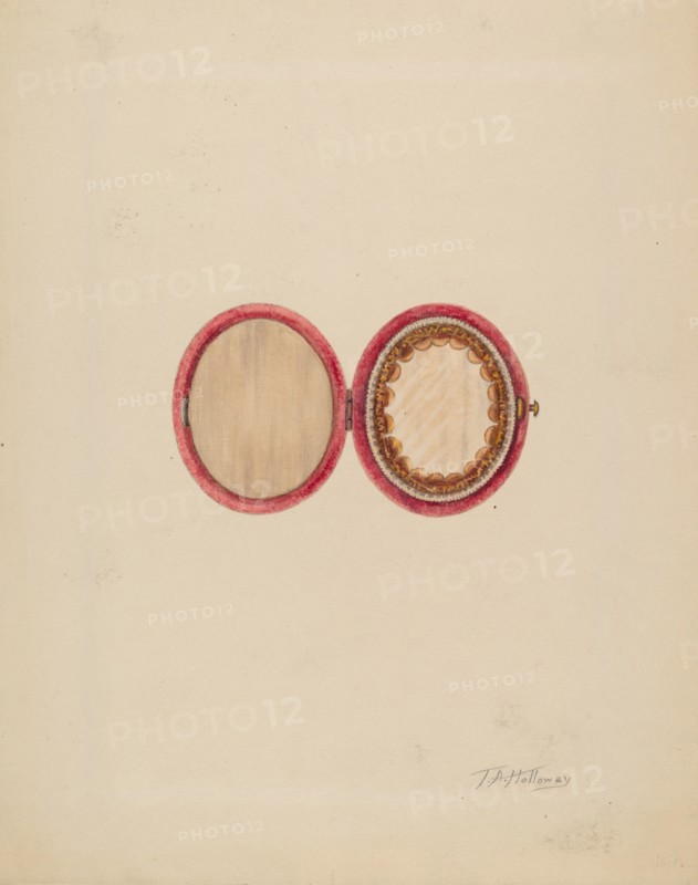 Miniature Case, c. 1937. Creator: Thomas Holloway.