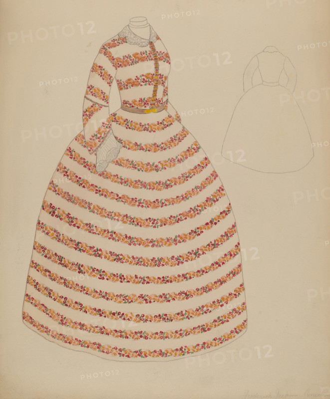 Dress, c. 1937. Creator: Frederick Jackson.