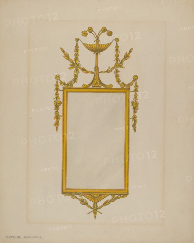Mirror, c. 1937. Creator: Arthur Johnson.