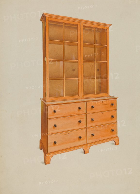 Shaker Cabinet, c. 1937. Creator: John W Kelleher.
