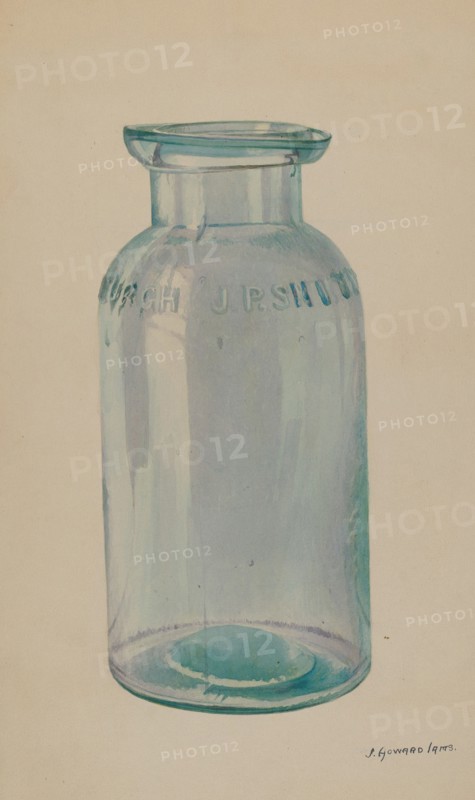 Fruit Jar, c. 1938. Creator: J. Howard Iams.