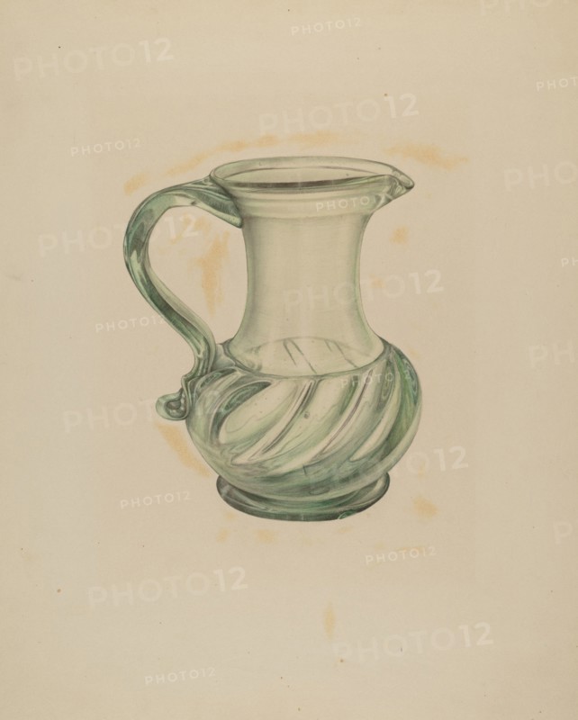 Pitcher, c. 1938. Creator: Marie Mitchell.