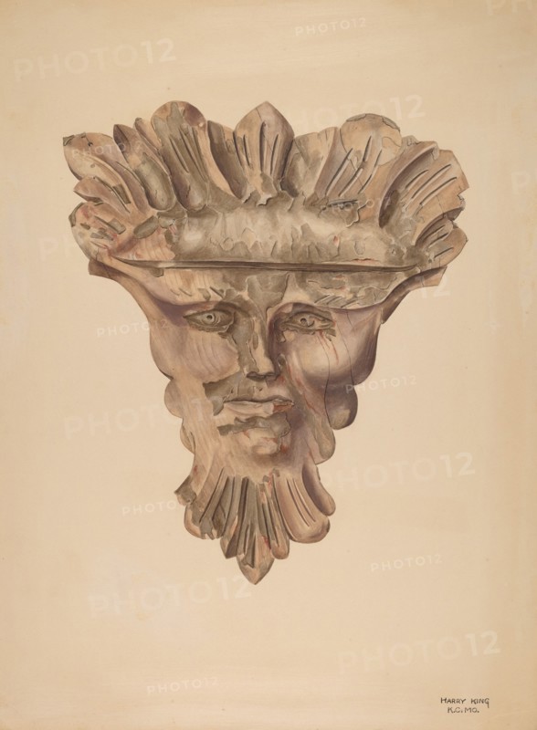 Mask, c. 1939. Creator: Harry King.