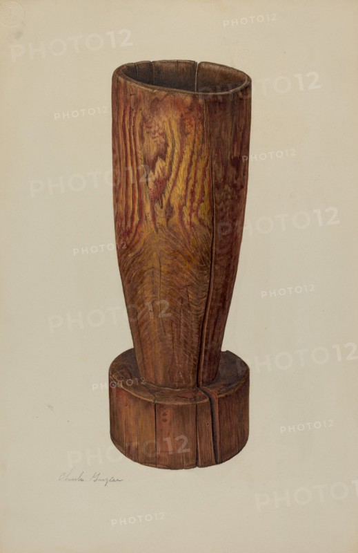 Mortar, c. 1940. Creator: Charles Garjian.