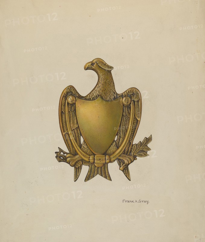 Door Knocker, c. 1940. Creator: Frank Gray.