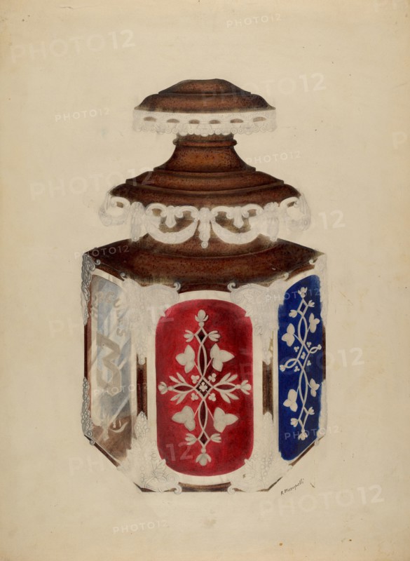 Fireman's Candle Lamp, c. 1940. Creator: Raymond Manupelli.