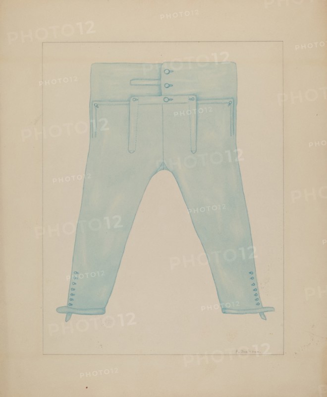 Trousers, c. 1941. Creator: Frederick Jackson.