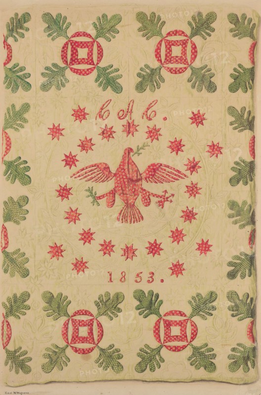Quilt, c. 1941. Creator: Edith Magnette.