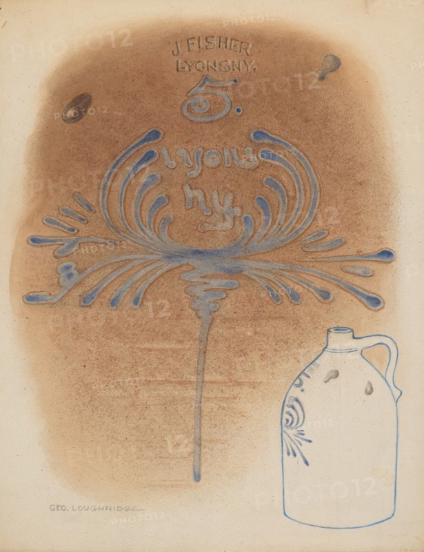 Jug, probably 1937/1938. Creator: George Loughridge.