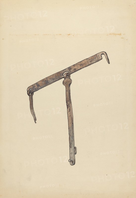 Latch, 1935/1942. Creator: Geoffrey Holt.