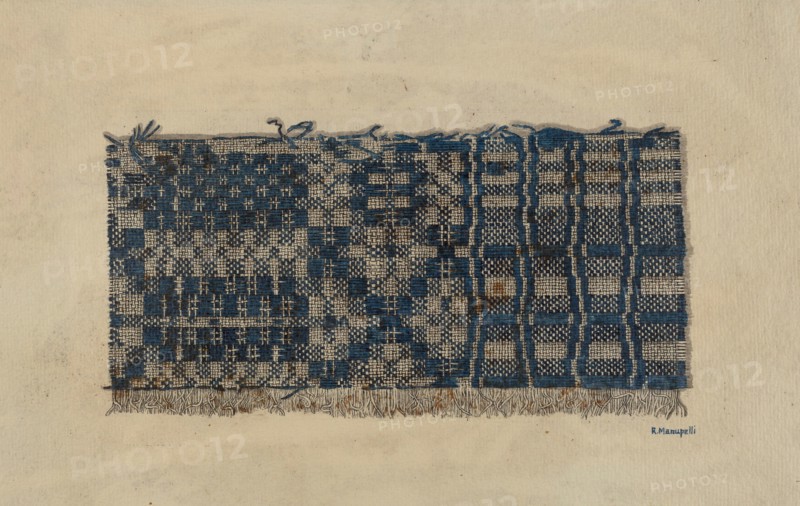 Homespun Wool, c. 1938. Creator: Raymond Manupelli.