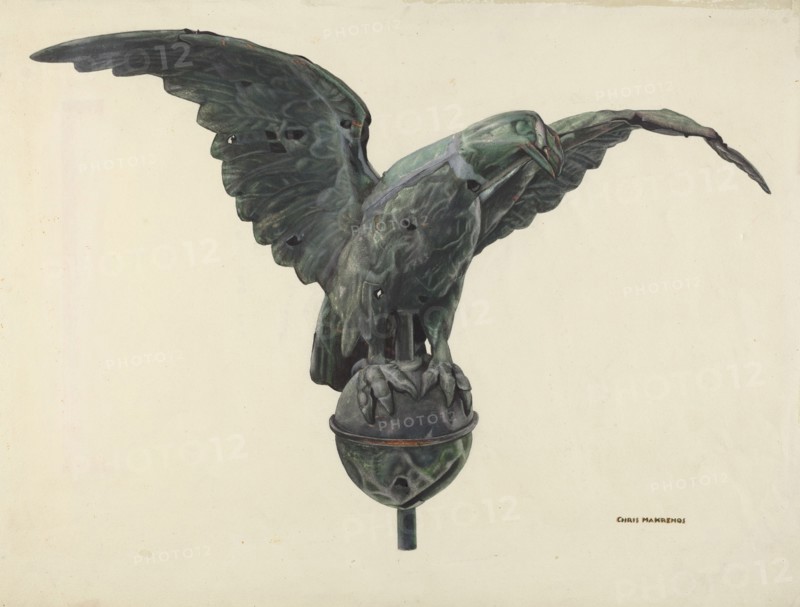 Eagle, c. 1939. Creator: Chris Makrenos.
