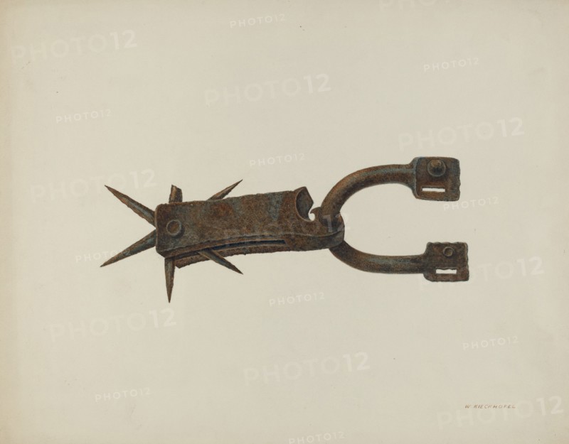 Spur, c. 1940. Creator: William Kieckhofel.
