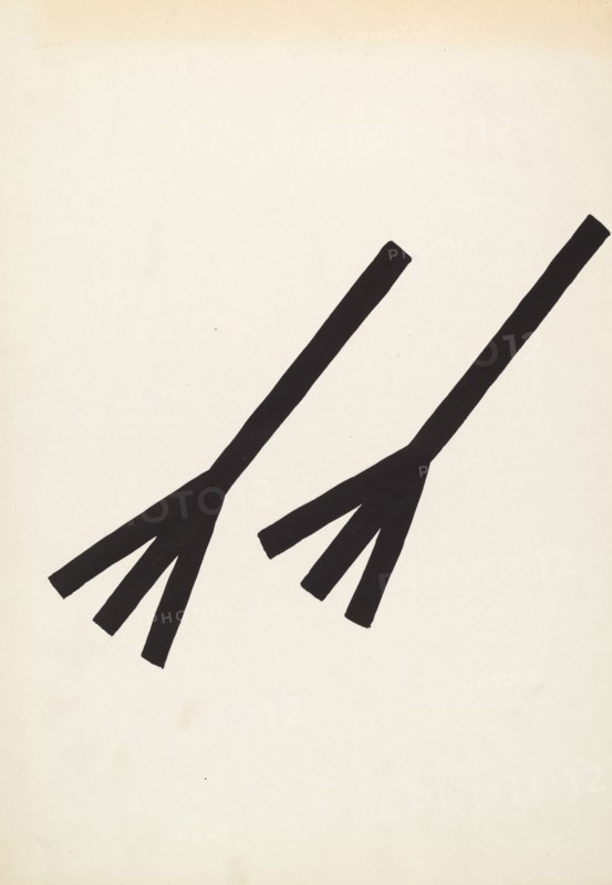 Cattle Brand, c. 1936. Creator: J.Henry Marley.
