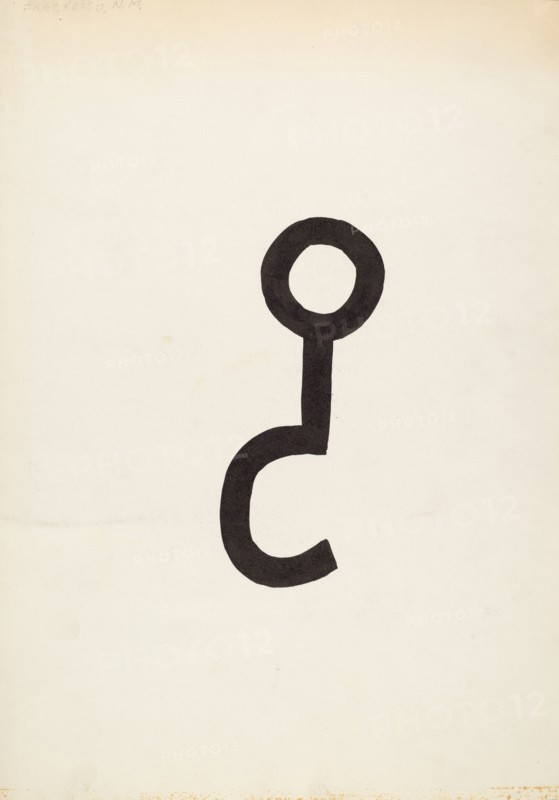 Cattle Brand, c. 1936. Creator: J.Henry Marley.