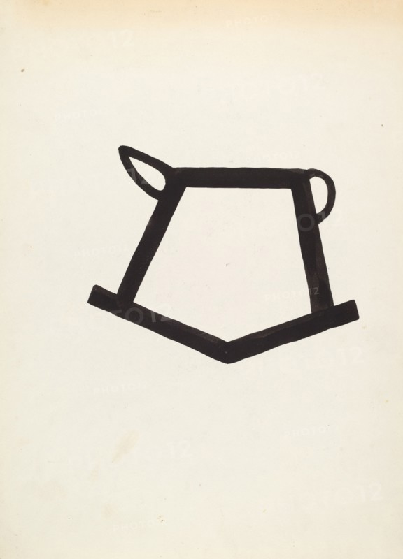 Cattle Brand, c. 1936. Creator: J.Henry Marley.