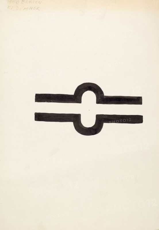 Cattle Brand, c. 1936. Creator: J.Henry Marley.