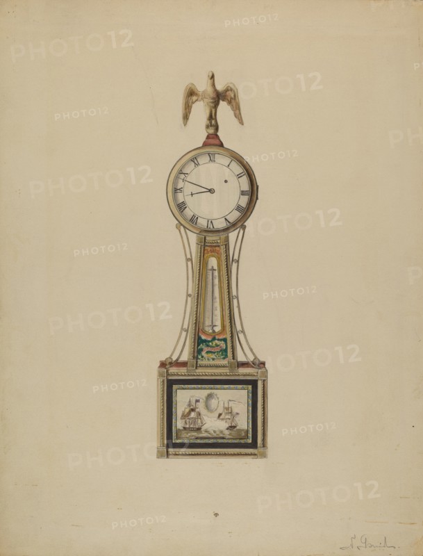 Banjo Clock, c. 1936. Creator: Nicholas Gorid.