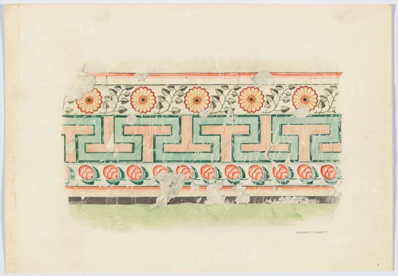 Wall Painting, 1939. Creator: Edward Jewett.