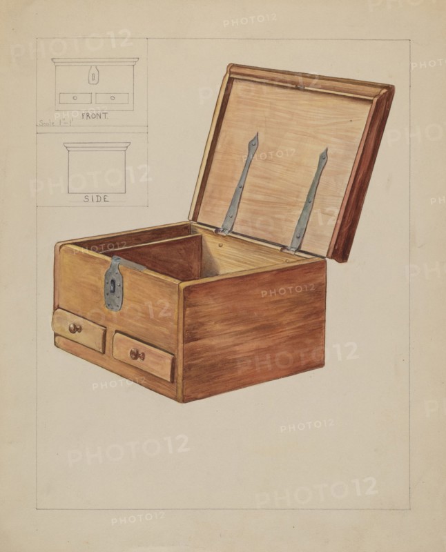 Chest, c. 1936. Creator: Frederick Jackson.